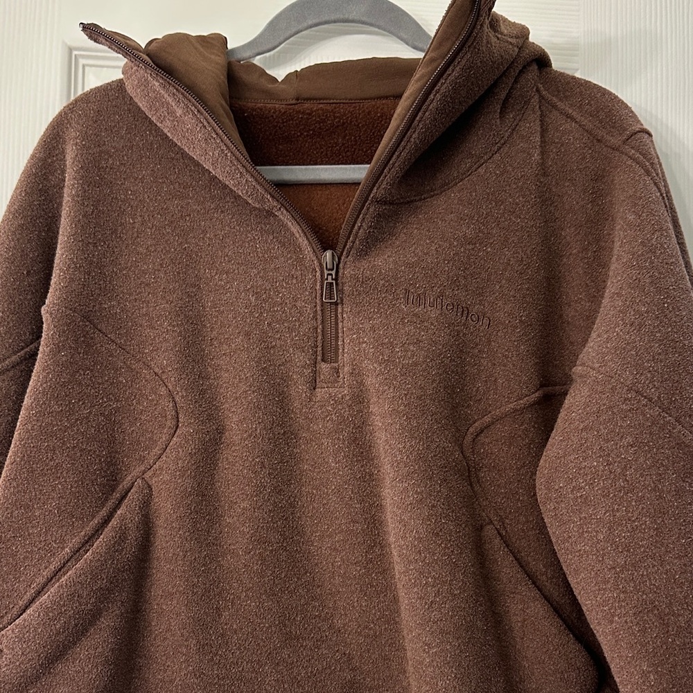 lululemon athletica Brown Pullover Hoodie